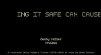Jenny Holzer Truisms screenshot, image №1152091 - RAWG
