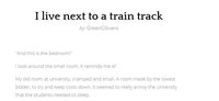 I live next to a train track screenshot, image №2354414 - RAWG