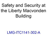 Safety and Security at the Liberty Macvonden Building (ITC-1141-A) screenshot, image №2875053 - RAWG