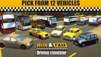 Bus & Taxi Driving Simulator screenshot, image №1555780 - RAWG