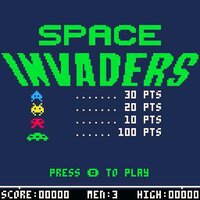 Pico8 Space Invaders screenshot, image №2432195 - RAWG