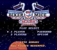Biker Mice from Mars (SNES) screenshot, image №761266 - RAWG