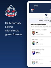 SportsBattle - Fantasy Sports screenshot, image №3484472 - RAWG