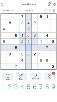 Sudoku - Free Classic Sudoku Puzzles screenshot, image №2074768 - RAWG