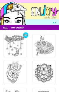 Enjoy Color by Number screenshot, image №2093044 - RAWG