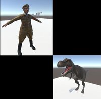 Hitler VS T-Rex 3D screenshot, image №3796588 - RAWG