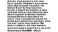 Luigi Fan's Basics 4 A Whole New School screenshot, image №3160737 - RAWG