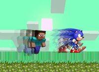 Steve vs Sonic!!!! screenshot, image №2991837 - RAWG