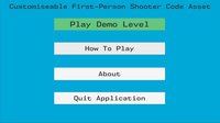 FPS Weapon Controller Demo Level screenshot, image №1933385 - RAWG