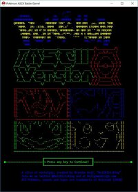 PKMN CMD Battle Game!: ASCII Version screenshot, image №2672160 - RAWG