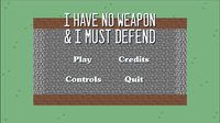 I have no weapon and I must defend - GGJ2020 screenshot, image №2285917 - RAWG
