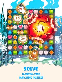 Fancy Cats - Match 3 Puzzle & Kitty Dressup! screenshot, image №36808 - RAWG