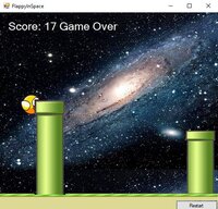 FlappyBird in Space screenshot, image №2990684 - RAWG