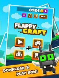 Flappy Craft - Ender Dragon Bird Game: Pixel Edition screenshot, image №1805105 - RAWG