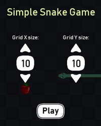 Simple Snake Game (naivejulian) screenshot, image №3828575 - RAWG