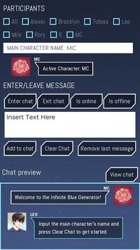 Infinite Blue Generator screenshot, image №3367111 - RAWG