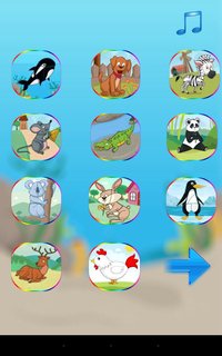 Funny animals puzzles screenshot, image №1271977 - RAWG