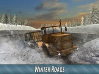 Winter Timber Truck Simulator screenshot, image №1789528 - RAWG