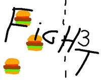 3 vs burger fight screenshot, image №3377743 - RAWG