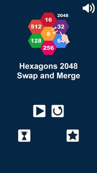 Hexagons 2048 Puzzle: Swap n Merge Numbers screenshot, image №2385368 - RAWG