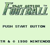 NES Play Action Football screenshot, image №737048 - RAWG
