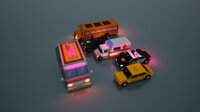 6 voxel 3D vehicles set screenshot, image №3662073 - RAWG