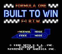 Formula One: Built to Win screenshot, image №735692 - RAWG