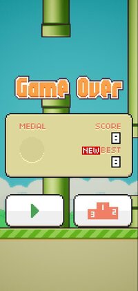 Flappy Bird (clone) (Rob Meade) screenshot, image №3371122 - RAWG