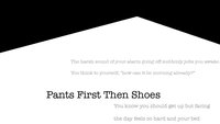 Pants First Then Shoes screenshot, image №1091394 - RAWG