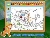 Zoo Animals Activity Set - Paint & Play All In One Educational Learning Games for Kids screenshot, image №889687 - RAWG