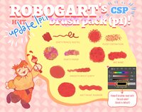 ROBOGART's Super Brush Pack! (P1 - P5) [CSP brushes, .sut files!] screenshot, image №3807746 - RAWG