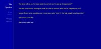 The Speaker screenshot, image №1147137 - RAWG