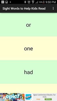 Sight Words to Help Kids Read screenshot, image №1589631 - RAWG