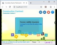 CramFLASH Construction Contract Exam Random Flashcard Apps screenshot, image №2159415 - RAWG