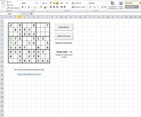 Sudoku Excel screenshot, image №1210554 - RAWG