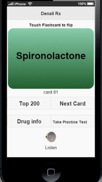 Top 200 Pharmacy Drugs Flashcards screenshot, image №1530873 - RAWG