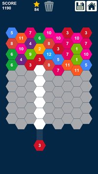 Hexa Puzzle: Shoot n Merge Numbers screenshot, image №2385334 - RAWG