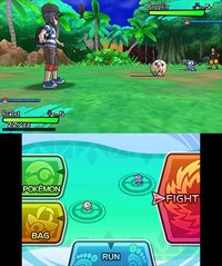 Pokémon Sun with bonus Solgaleo Figure screenshot, image №241474 - RAWG