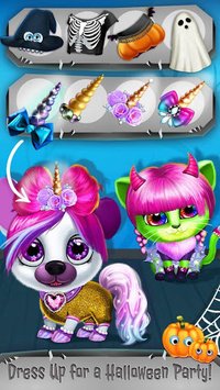 Kiki & Fifi Halloween Salon - Scary Pet Makeover screenshot, image №1591879 - RAWG