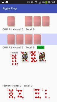 Forty Five Card Game (45) screenshot, image №1455117 - RAWG