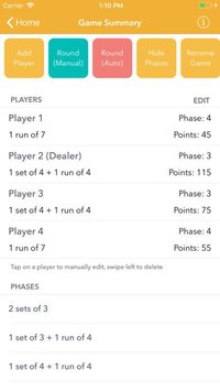 Phase 10 Score Keeper screenshot, image №951684 - RAWG
