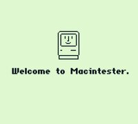 Welcome to Macintester screenshot, image №3398504 - RAWG