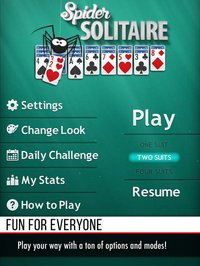 Spider Solitaire ٭ screenshot, image №904161 - RAWG