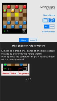 Mini Checkers screenshot, image №1331641 - RAWG