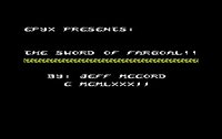 Sword of Fargoal (1982) screenshot, image №757680 - RAWG