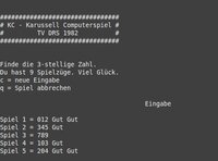 KC - Karussell Computerspiel TV DRS 1982 screenshot, image №3660452 - RAWG