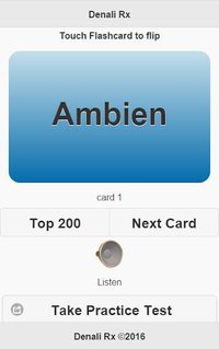 Top 200 Pharmacy Drugs Flashcards screenshot, image №1530880 - RAWG