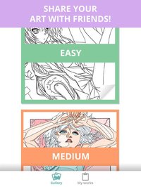 Manga & Anime Coloring Pages for Adults & Kids screenshot, image №1854248 - RAWG