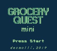 Grocery Quest mini (GB Studio) screenshot, image №2264226 - RAWG