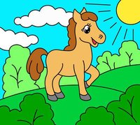 Coloring pages for children: animals screenshot, image №1389539 - RAWG